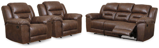 stoneland-reclining-sofa-and-2-recliners-1