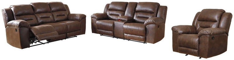 stoneland-reclining-sofa-loveseat-and-recliner-1