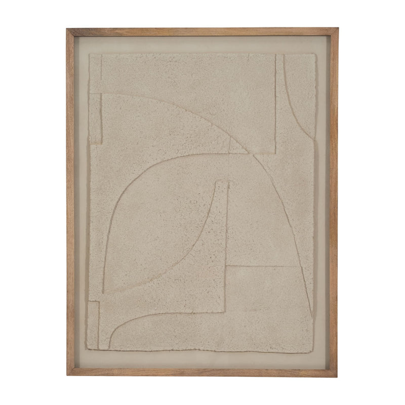 39x50-paper-mache-wall-art-framed-glass-off-white-1