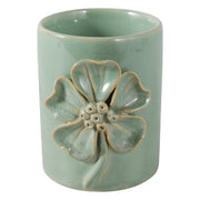 4-flower-applique-pencil-cup-green-1