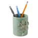 4-flower-applique-pencil-cup-green-2