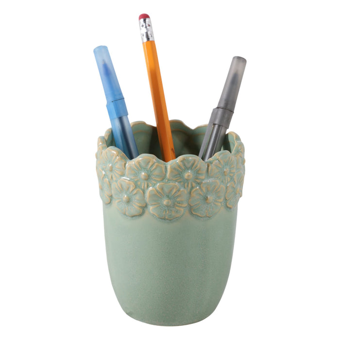4-flower-border-pencil-cup-green-2
