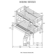 Flynn Bunk Bed with Mattress - Furniture City (CA)l