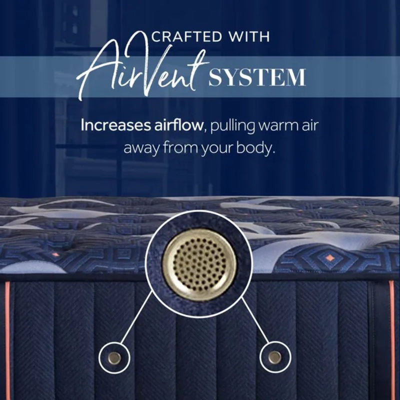 Stearns & Foster Lux Estate Firm Euro Pillowtop