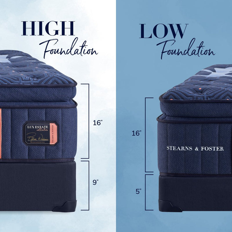 Stearns & Foster Lux Estate Medium Euro Pillowtop