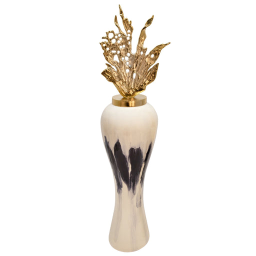 43-h-metal-vase-w-leaf-like-lid-white-1
