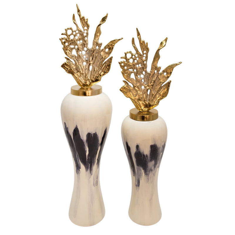 43-h-metal-vase-w-leaf-like-lid-white-2