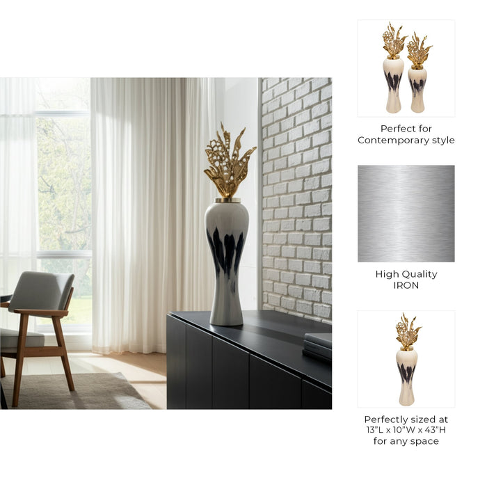 43-h-metal-vase-w-leaf-like-lid-white-4