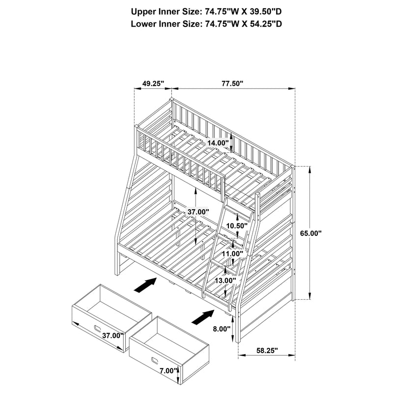 Ashton Bunk Bed - Furniture City (CA)l