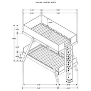 Frankie Bunk Bed with Mattress - Furniture City (CA)l