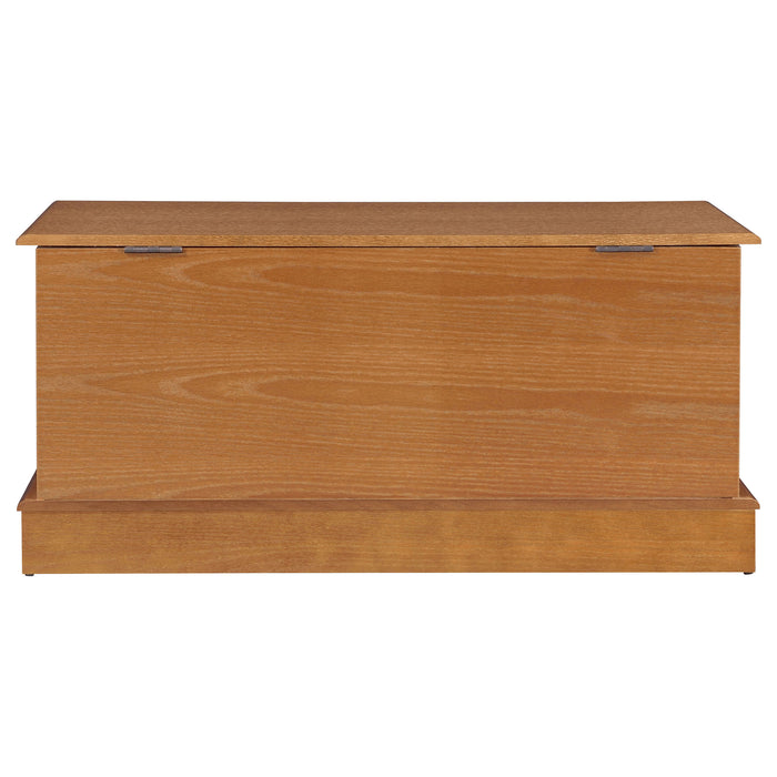 Paula Rectangular Cedar Chest Warm Brown