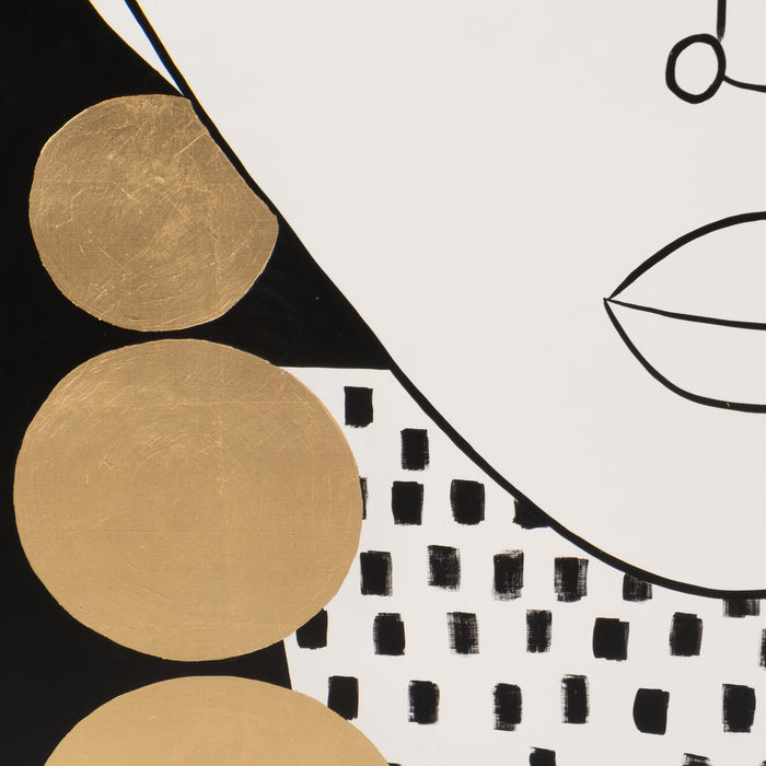 47x47-hand-painted-gold-hoop-lady-blk-wht-5