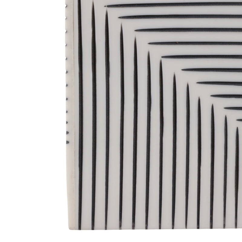 4x3-ridged-lines-resin-pencil-cup-black-white-5