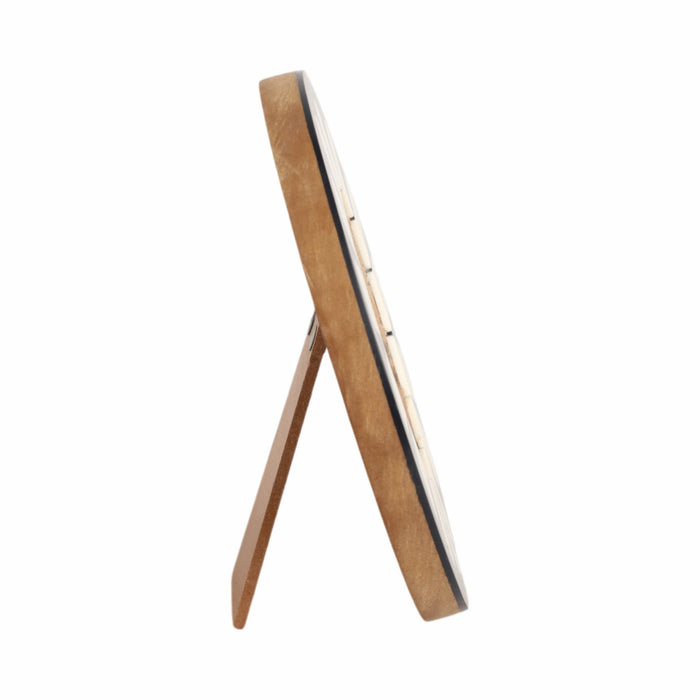 4x4-round-petal-resin-photo-frame-black-ivory-3