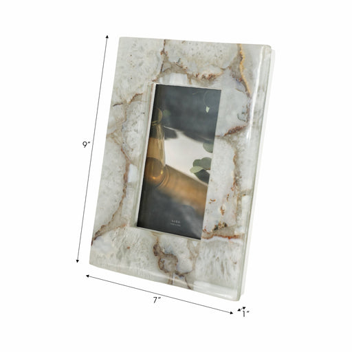 4x6-agate-photo-frame-white-1