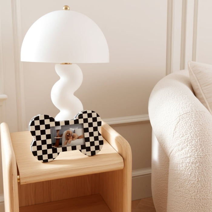 4x6-checkerboard-dog-bone-photo-frame-ivory-black-11