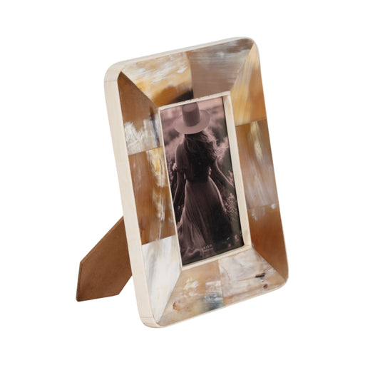 4x6-curved-edge-horn-photo-frame-tan-multi-2