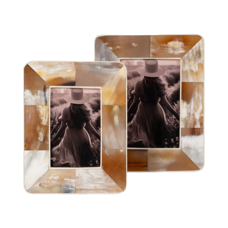 4x6-curved-edge-horn-photo-frame-tan-multi-6