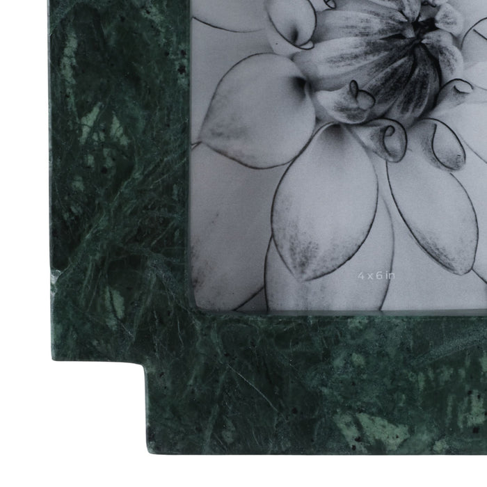 4x6-cut-corners-marble-photo-frame-green-4