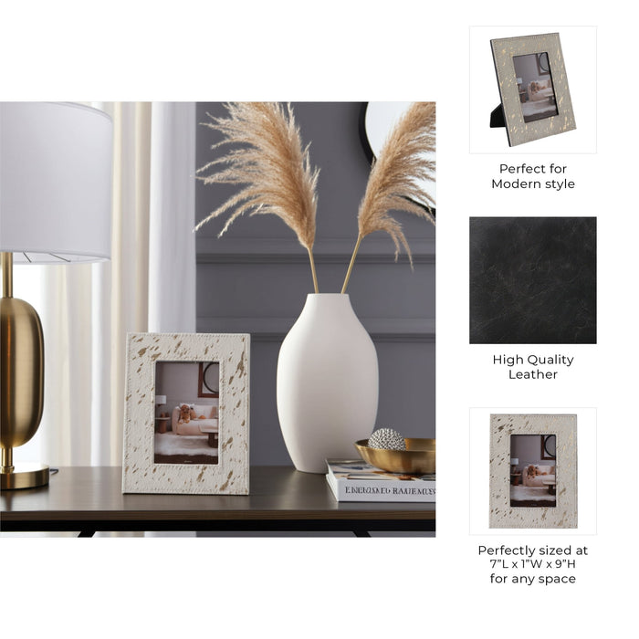 4x6-hair-on-hide-speckled-photo-frame-tan-8