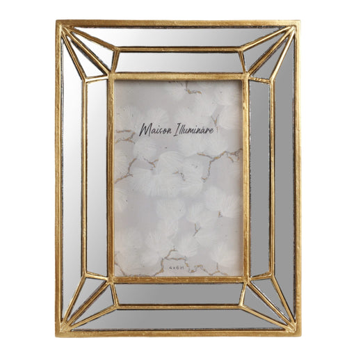 4x6-resin-deco-mirrored-border-photo-frame-gold-1