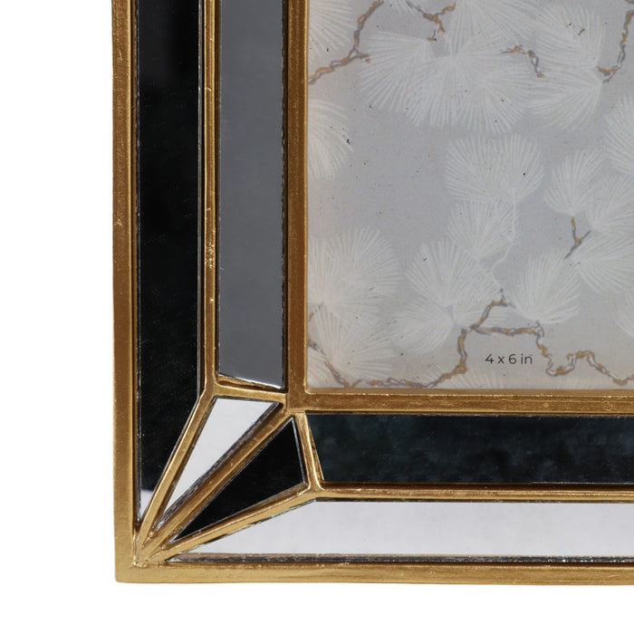 4x6-resin-deco-mirrored-border-photo-frame-gold-5