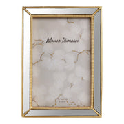 4x6-resin-mirrored-beaded-border-photo-frame-gold-1