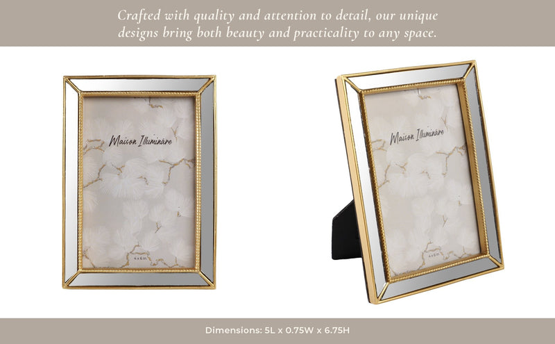 4x6-resin-mirrored-beaded-border-photo-frame-gold-12