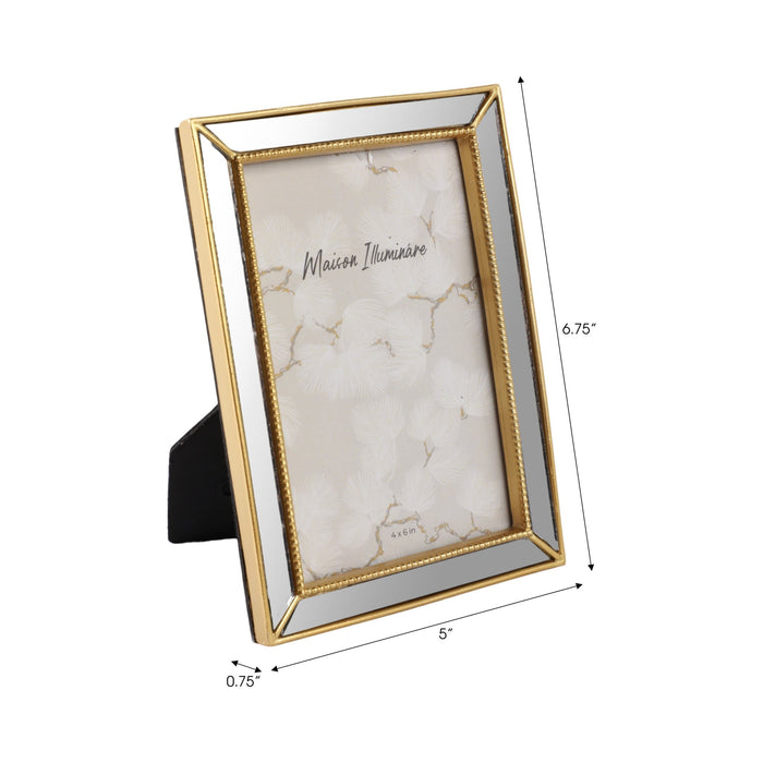 4x6-resin-mirrored-beaded-border-photo-frame-gold-7