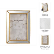 4x6-resin-mirrored-beaded-border-photo-frame-gold-8