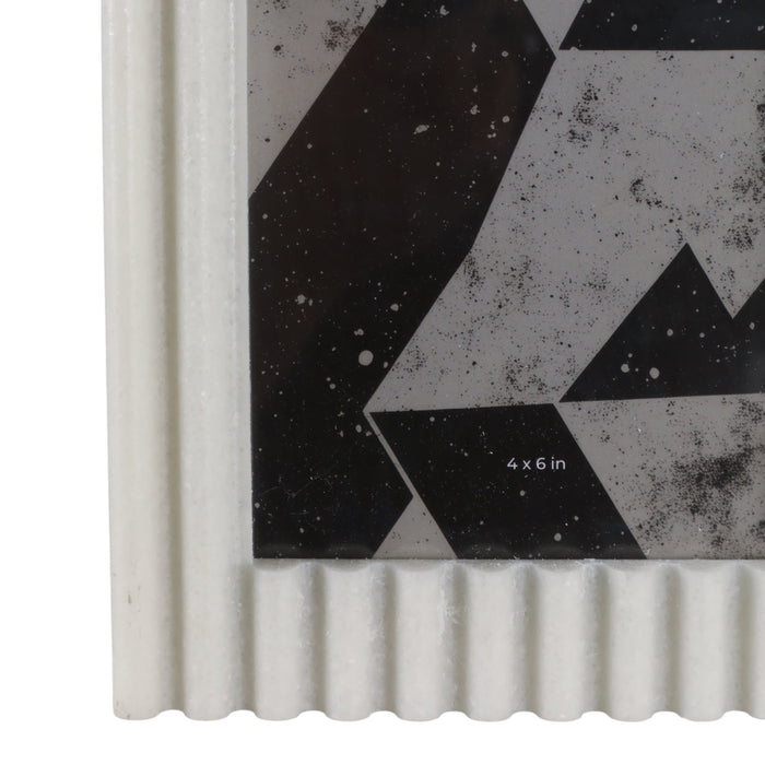 4x6-ridged-quartz-resin-photo-frame-white-5