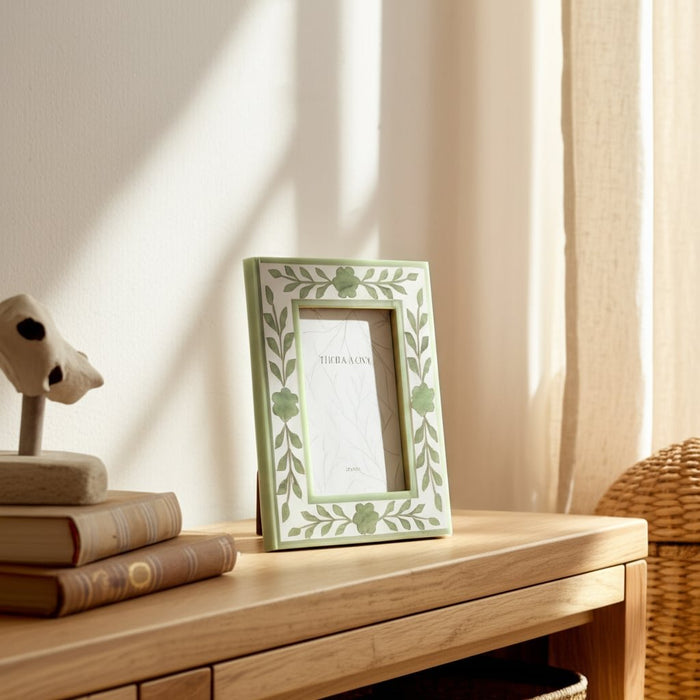 4x6-sage-green-petals-photo-frame-white-green-9