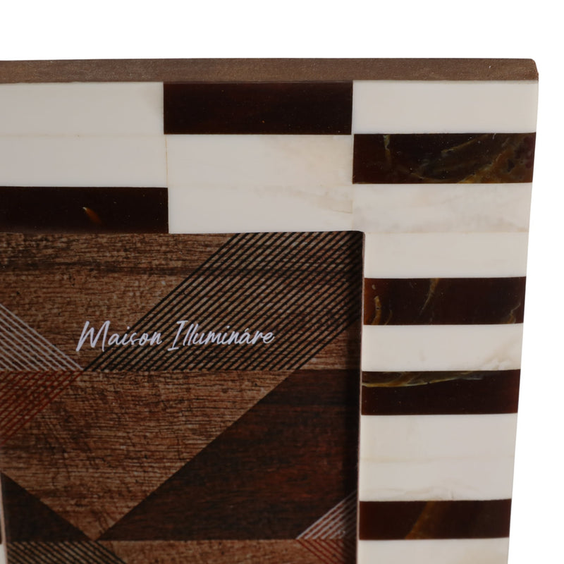 4x6-small-stripe-photo-frame-brown-ivory-6