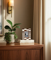 4x6-small-stripe-photo-frame-brown-ivory-9