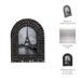 4x6-studded-arch-photo-frame-silver-black-8