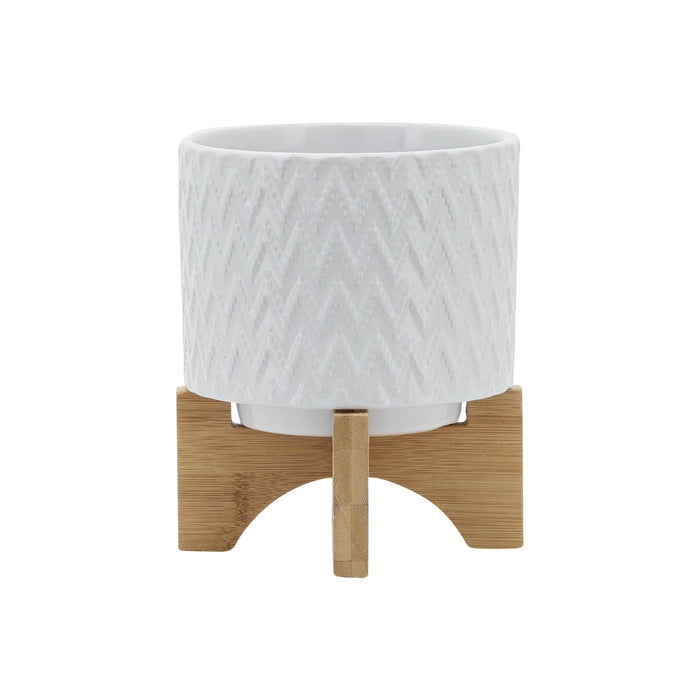 5-chevron-planter-w-stand-white-2