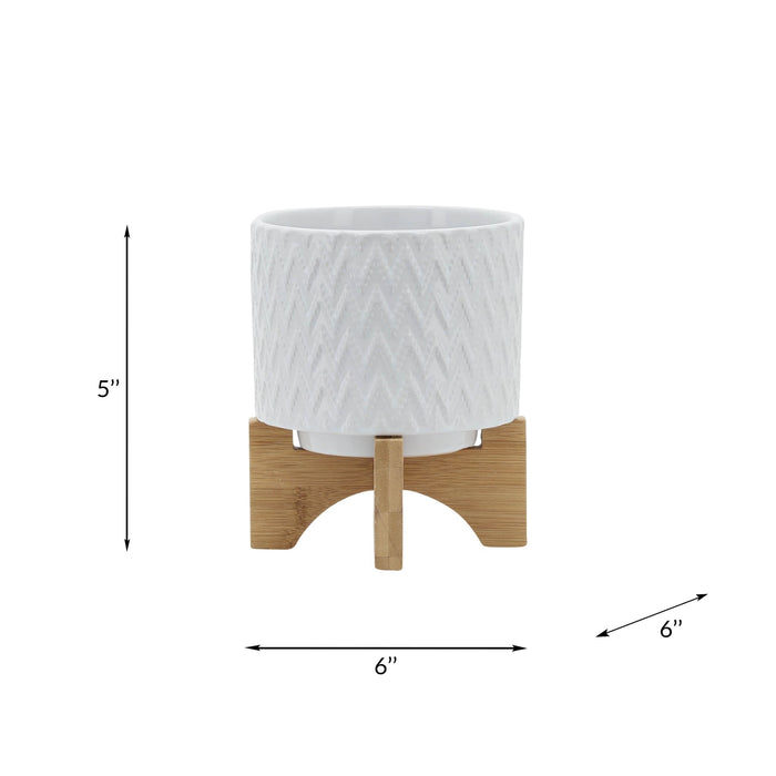 5-chevron-planter-w-stand-white-8