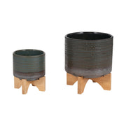 5-dotted-planter-w-wood-stand-green-8