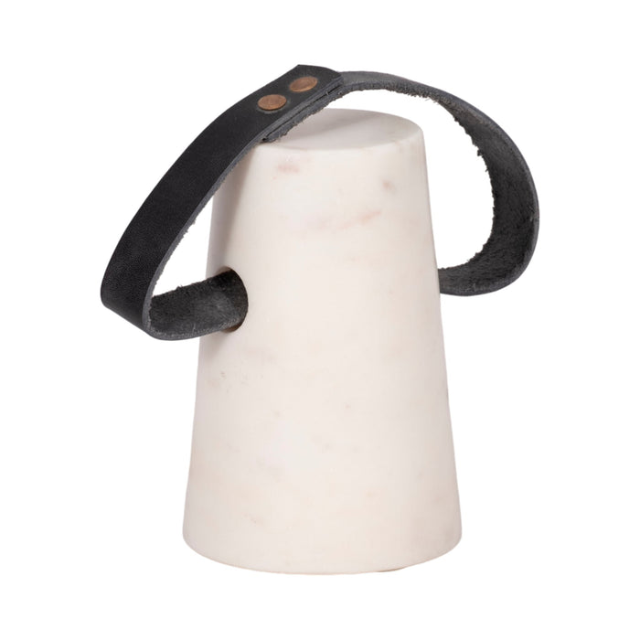5-marble-doorstop-with-leather-handle-white-blac-2
