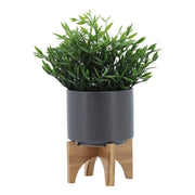 5-planter-w-wood-stand-matte-gray-3
