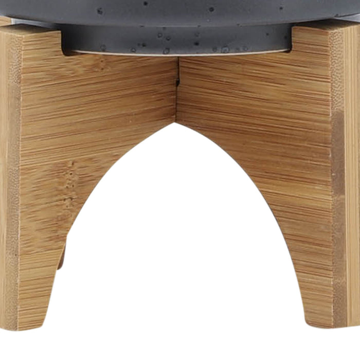 5-planter-w-wood-stand-matte-gray-7