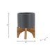 5-planter-w-wood-stand-matte-gray-8