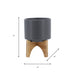5-planter-w-wood-stand-matte-gray-9