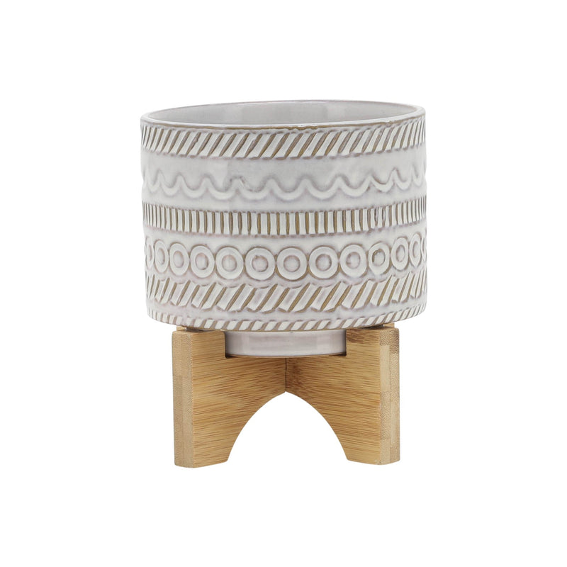 5-tribal-planter-w-wood-stand-beige-1