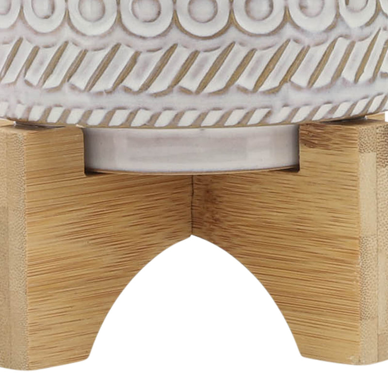 5-tribal-planter-w-wood-stand-beige-7