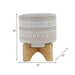 5-tribal-planter-w-wood-stand-beige-8