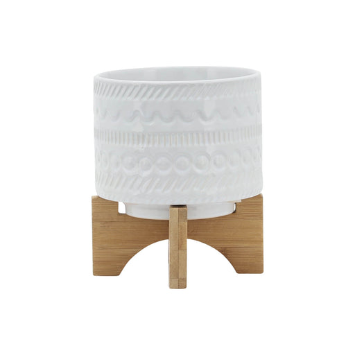 5-tribal-planter-w-wood-stand-white-2