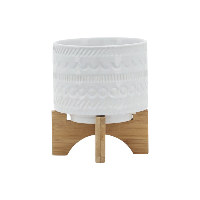 5-tribal-planter-w-wood-stand-white-2