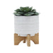 5-tribal-planter-w-wood-stand-white-3