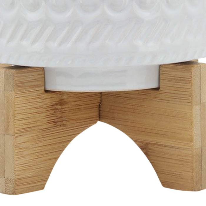 5-tribal-planter-w-wood-stand-white-7
